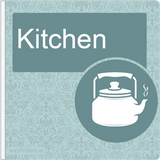 Dementia Friendly Sign Projecting Kitchen Sign Blue