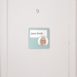 Dementia Friendly Sign Personalised Door Sign Blue