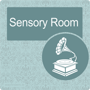 Home Dementia Friendly Sign Door Sign Sensory Room Blue