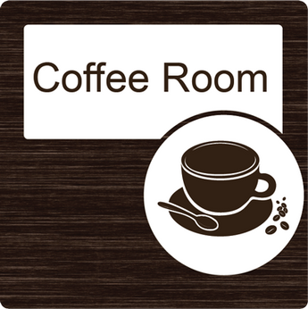 Dementia Friendly Coffee Room Door Sign