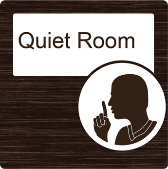 Dementia Friendly Quiet Room Door Sign