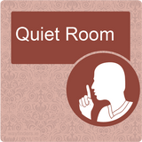 Dementia Friendly Quiet Room Door Sign