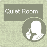 Dementia Friendly Quiet Room Door Sign