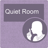 Dementia Friendly Quiet Room Door Sign