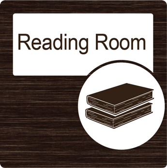 Dementia Friendly Reading Room Door Sign