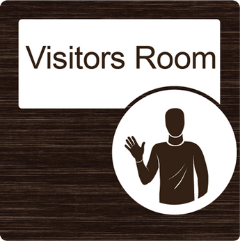 Dementia Friendly Visitors Room Door Sign