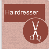 Dementia Friendly Projecting Hairdresser Sign