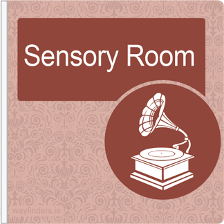 Dementia Friendly Projecting Sensory Room Sign