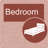 Nursing Home Dementia Friendly Door Sign Bedroom