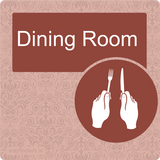 Nursing Home Dementia Friendly Door Sign Dining Room