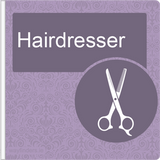 Dementia Friendly Projecting Hairdresser Sign