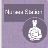 Dementia Friendly Projecting Nurses Station Sign