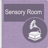 Dementia Friendly Projecting Sensory Room Sign