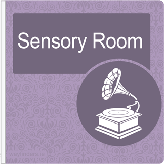 Dementia Friendly Projecting Sensory Room Sign