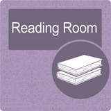 Nursing Home Dementia Friendly Door Sign Reading Room