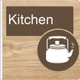 Dementia Friendly Projecting Kitchen Sign