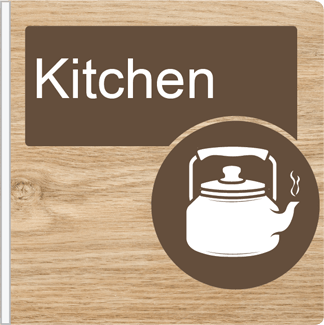 Dementia Friendly Projecting Kitchen Sign