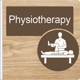 Dementia Friendly Projecting Physiotherapy Sign