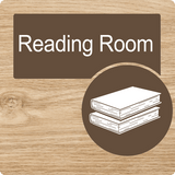 Dementia Friendly Reading Room Door Sign