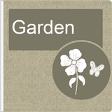 Dementia Friendly Projecting Garden Sign