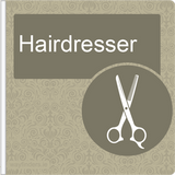 Dementia Friendly Projecting Hairdresser Sign