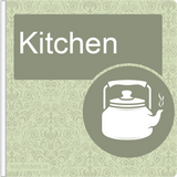 Dementia Friendly Projecting Kitchen Sign