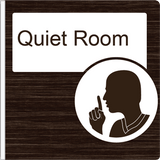 Dementia Friendly Projecting Quiet Room Sign